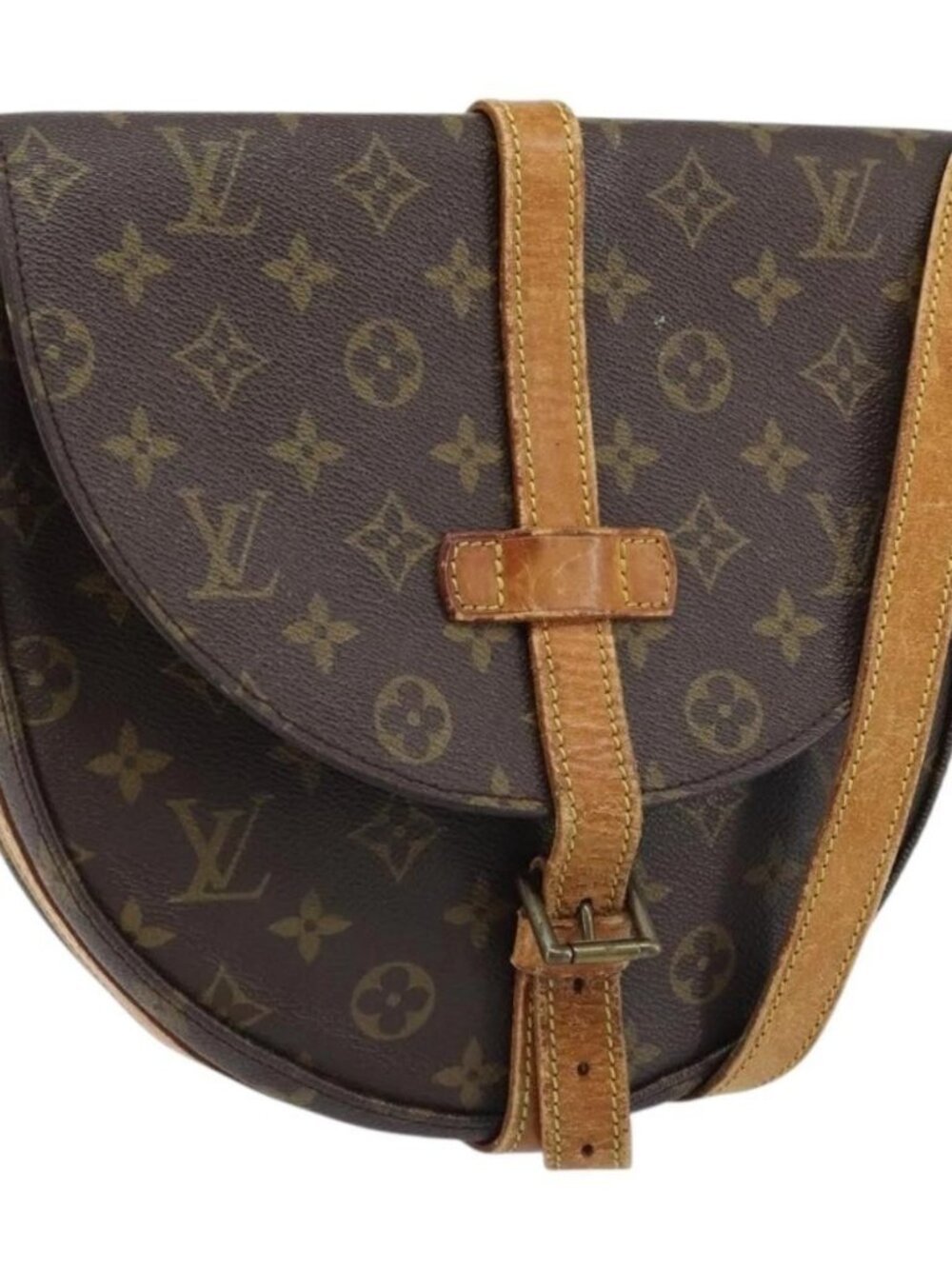 LOUIS VUITTON Monogram Chantilly GM Shoulder Bag M51232 LV Auth LNZ258